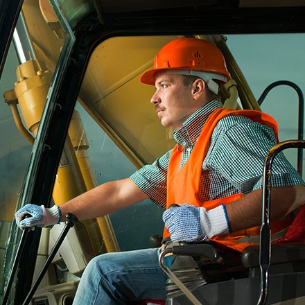 Conducteur d'engins de chantier