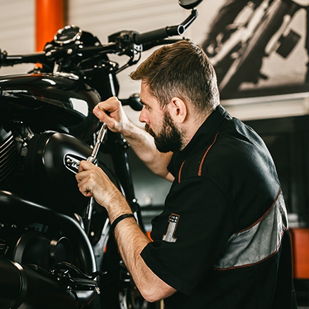 Mécanicien de motocyclettes